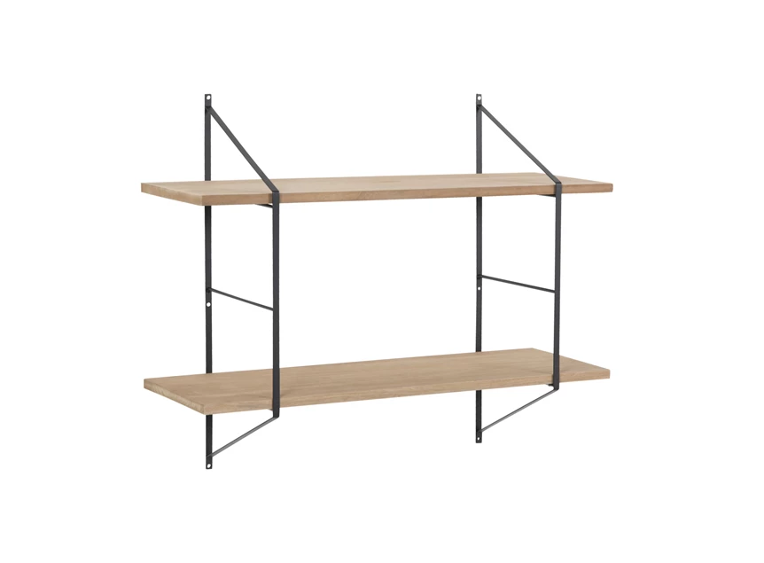 18041 Actona belfast wandrek 2 planken natuur schuin