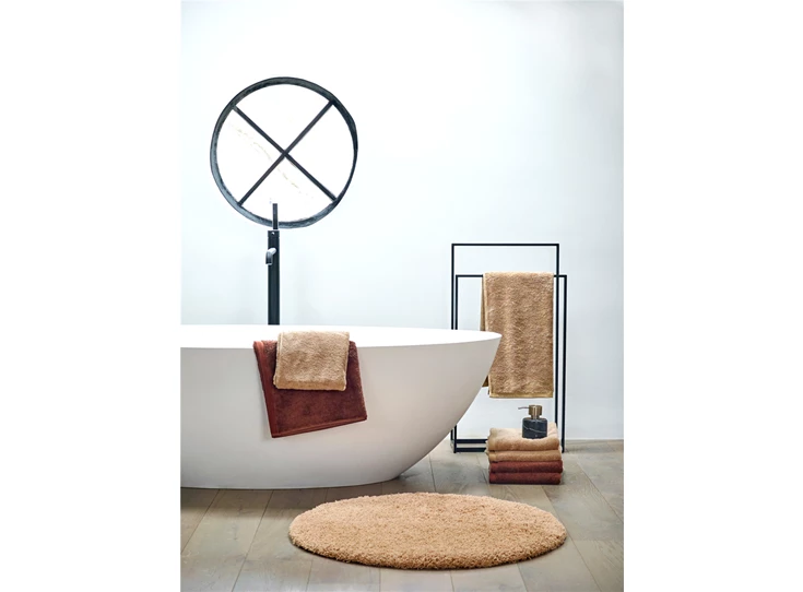 MUSBML-155 London badmat 70x120cm camel sfeer badkamer