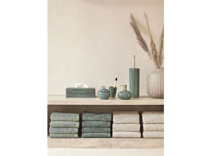 LONTWL-293 london bath towel 70x130cm thyme sfeer badkamer