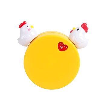 Love story magnetic timer b25948 kippen keukenwekker balvi rond geel magneet bergers