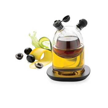 Orbit 2.0 oil and vinegar set olie en azijnset glas mondgeblazen xd design bergers xd262360