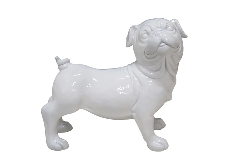 10370 Happy House Spaarpot Hond Wit