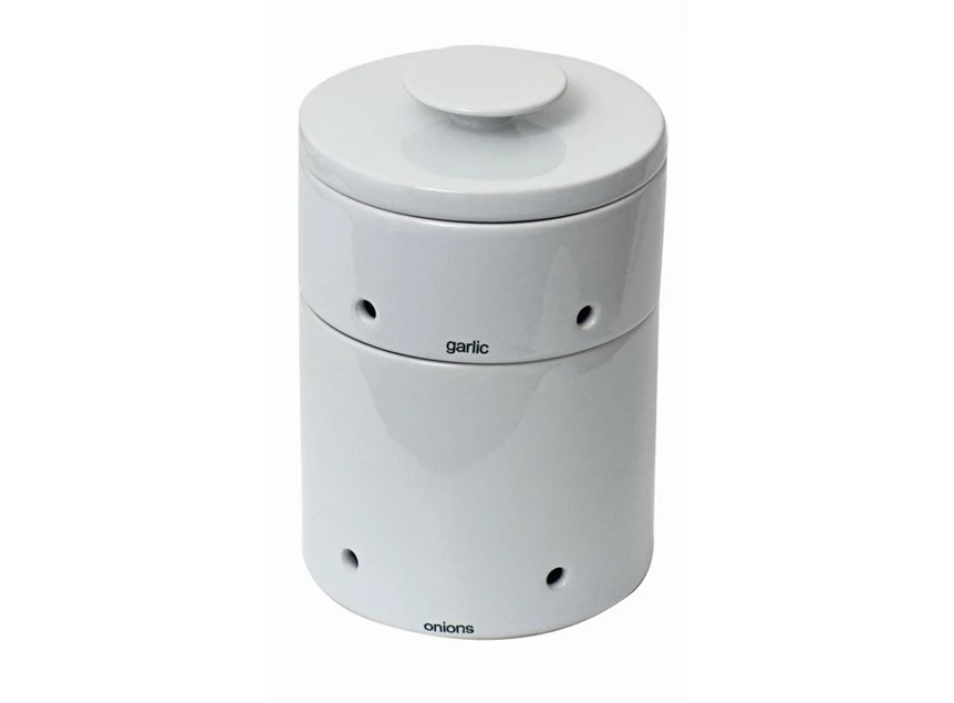 Soho voorraadpot garlic & onion salt & pepper look ajuinen porselein aerts