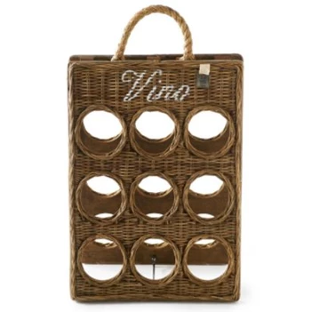 323760 rustic rattan vino bottle board wijnrek Rivièra Maison RM