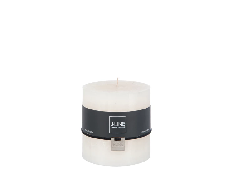 93429 Jolipa J-Line Cilinderkaars Vanille Ø10cm H10cm 80H
