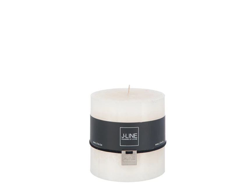93429 Jolipa J-Line Cilinderkaars Vanille Ø10cm H10cm 80H