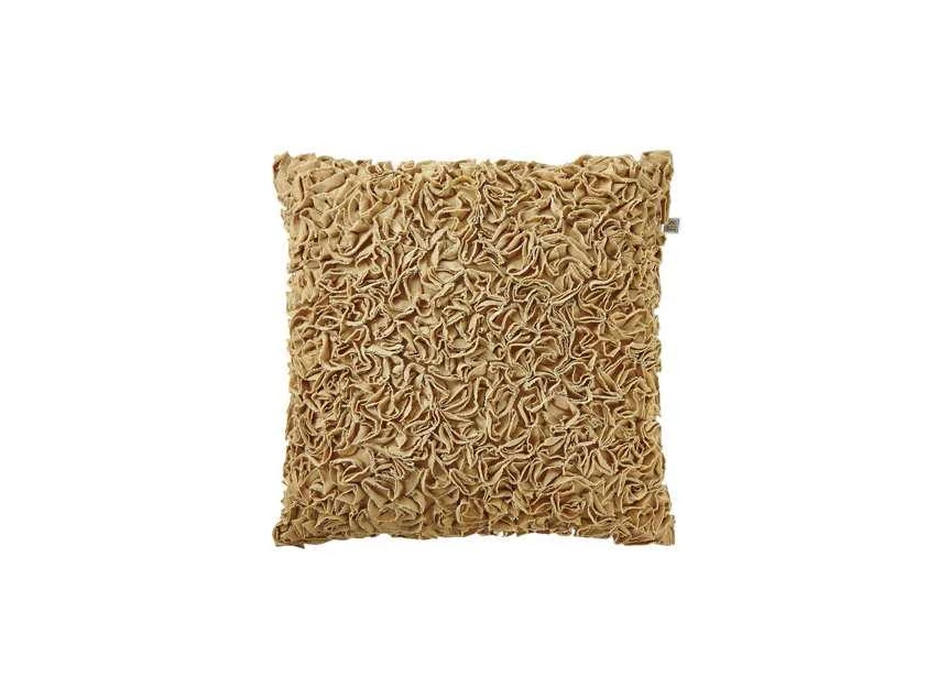 SKRUFF45ZAN Rogon Sierkussen Ruffles 45x45cm Zand