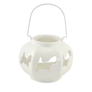 10822 Happy House Lantaarn Zeshoekig Wit