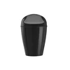 5777526 Koziol Del S swing-top prullenbak 5L cosmos zwart vuilbak