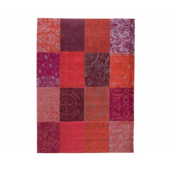 De Poortere Tapijt New Vintage Multi Spicy 280x200cm Rood