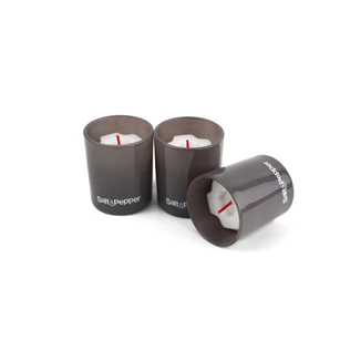 KAARS IN POT SET/3 GRIJS SURPRISE S&P