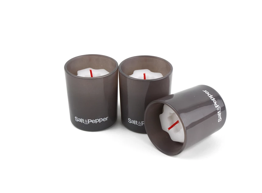 KAARS IN POT SET/3 GRIJS SURPRISE S&P