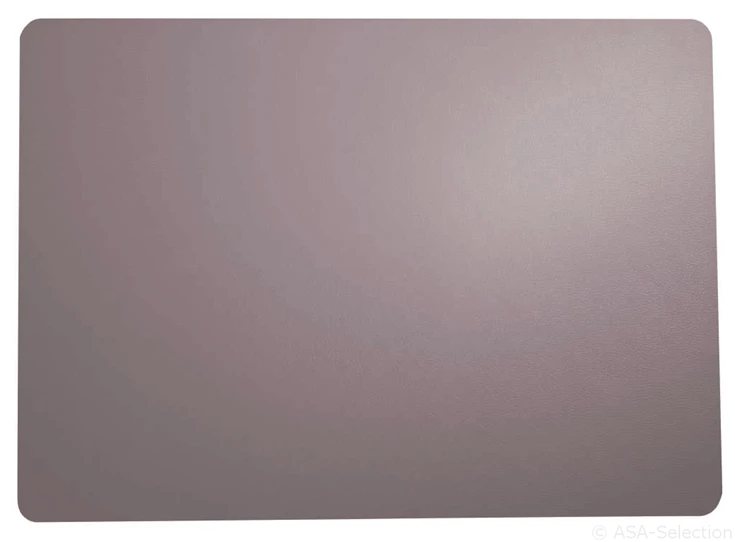 7820420 placemat 46x33cm lavande leather optic ASA