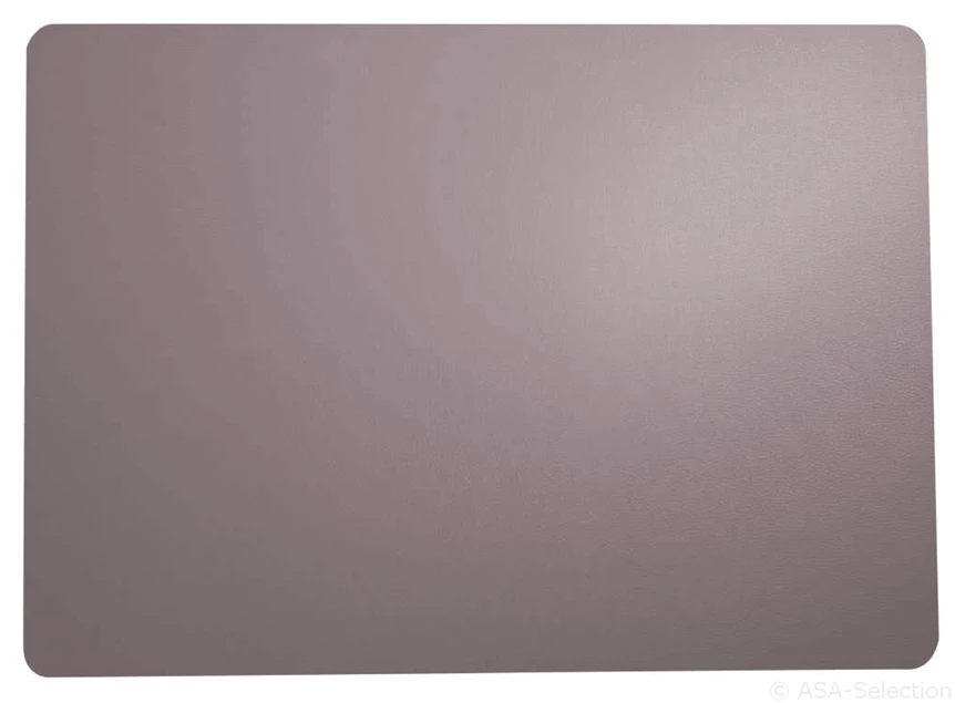 7820420 placemat 46x33cm lavande leather optic ASA