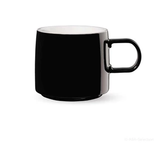 muga mug black/white zwart/wit 0,35l