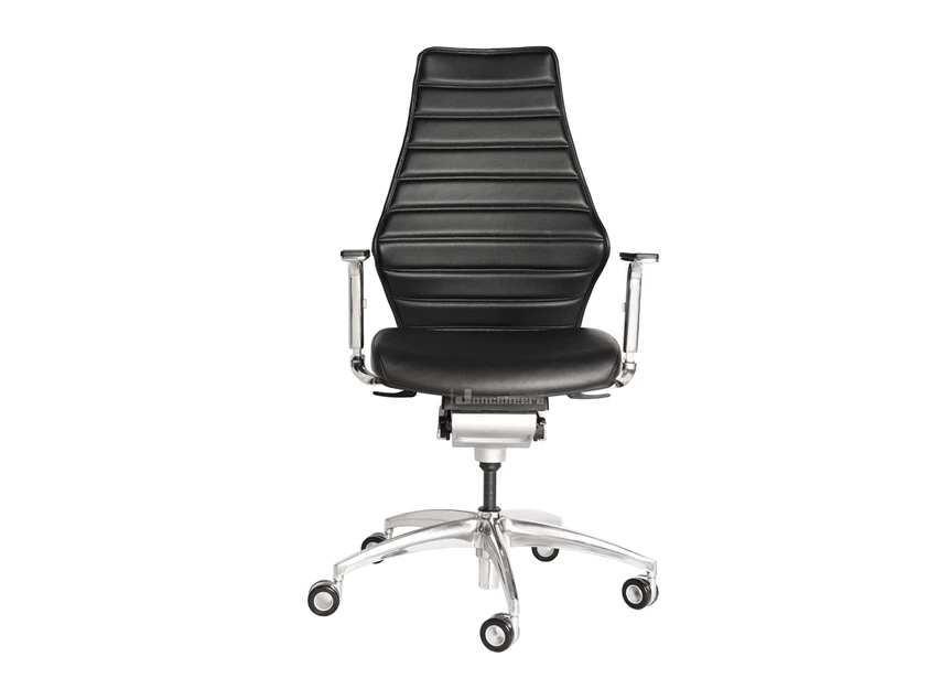 Wagner Wh59bkv60 bureaustoel carbon duits design leder leather officechair