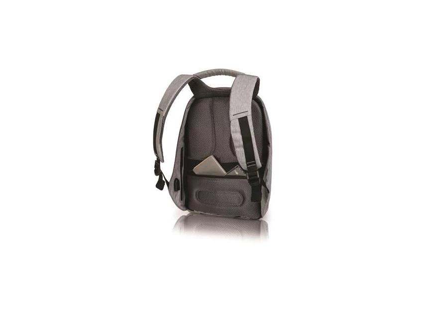 bergers xd design rugzak anti-diefstal anti theft blauw pastel beveiliging bobby