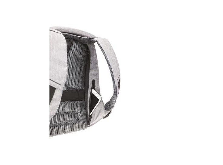 bergers xd design rugzak anti-diefstal anti theft blauw pastel beveiliging bobby