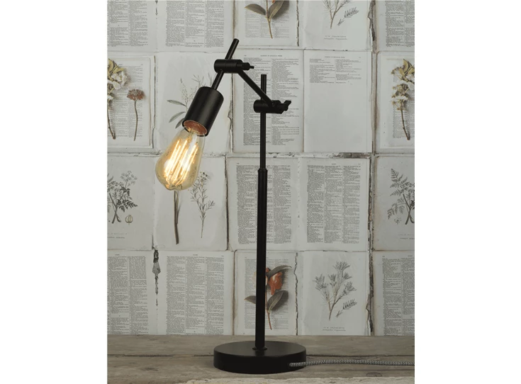 Sheffield kantelbaar tafellamp black zwart metaal design it's about romi verlichting verstelbaar