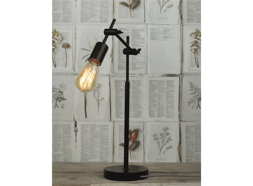 Sheffield kantelbaar tafellamp black zwart metaal design it's about romi verlichting verstelbaar