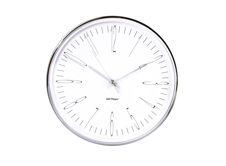 sp41133 Salt and Pepper S&P Klok Zilver metallic zone