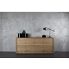 Front Oak Shadow Sideboard 51372 dressoir massief eik hout Ethnicraft