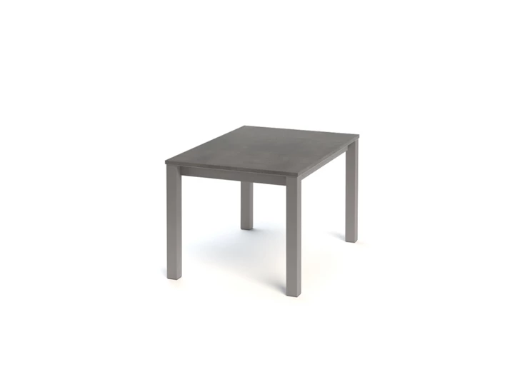 Verona tafel eettafel epoxy tafelblad melamine HP02 beton keukentafel EP88 grijs bruin mat poten