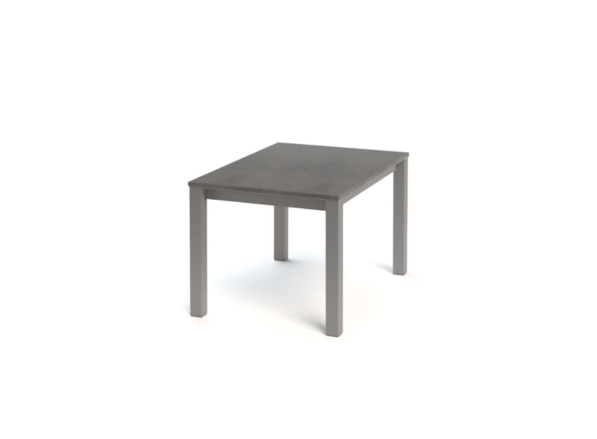 Verona tafel eettafel epoxy tafelblad melamine HP02 beton keukentafel EP88 grijs bruin mat poten