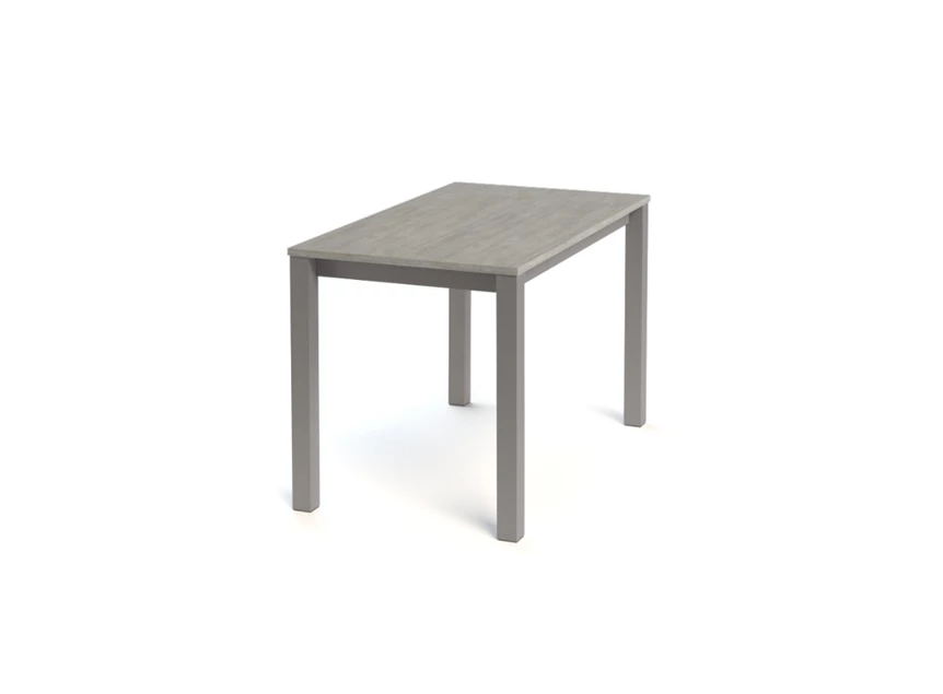 Verona bartafel poten epoxy EP88 grijs bruin mat perfecta keukentafel tafelblad melamine HP78 steigerhout