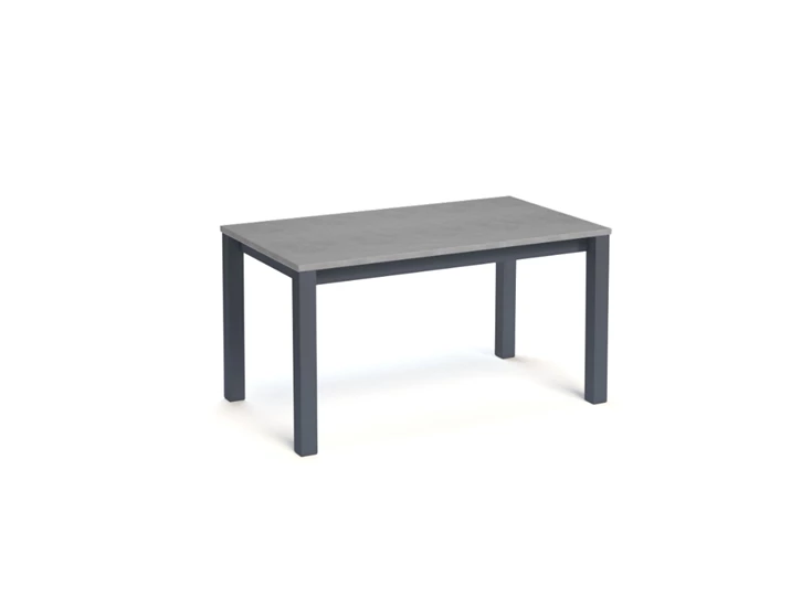 Verona eettafel perfecta poten epoxy EP79 antraciet tafelblad HP71 Chicago grijs melamine keukentafel