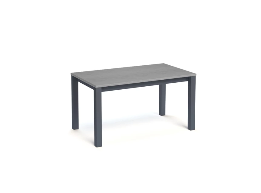 Verona eettafel perfecta poten epoxy EP79 antraciet tafelblad HP71 Chicago grijs melamine keukentafel