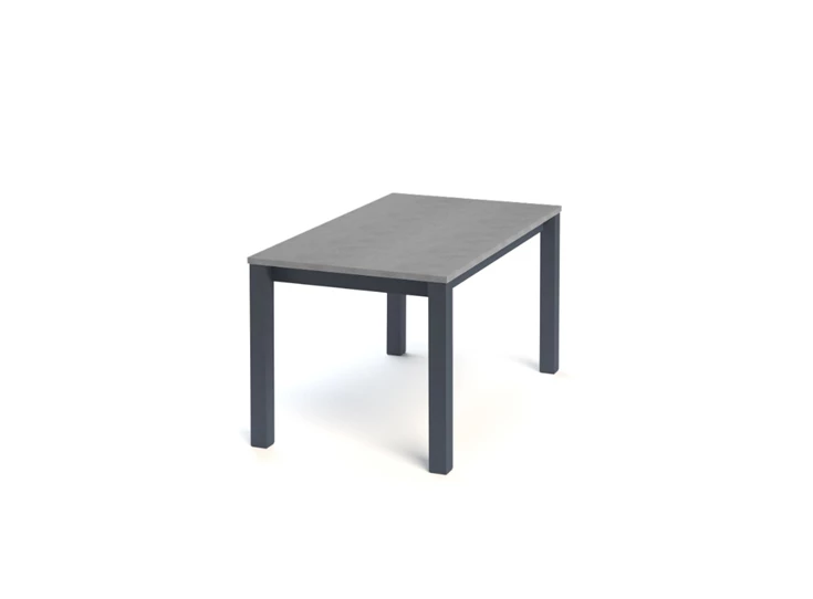 Verona tafelblad HP71 Chicago grijs melamine keukentafel eettafel perfecta poten epoxy EP79 antraciet