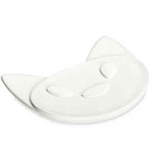 5878525 Koziol zeepbakje Miaou cotton white