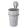 5822632 Koziol Loop cool grey toothbrush tumbler holder 0,3L