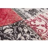 De Poortere Deco Tapijt New Vintage Antwerpen 200x280cm Rood detail patches