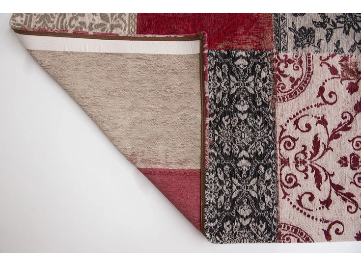 De Poortere Deco Tapijt New Vintage Antwerpen 200x280cm Rood onderkant