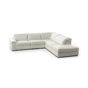Lele leder hoeksalon Italiaans design Max Divani
