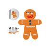 Trivet the man balvi B25694 silicone magnetisch bergers peperkoeken man panonderlegger