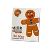 Trivet the man B25694 silicone magnetisch bergers peperkoeken man panonderlegger balvi