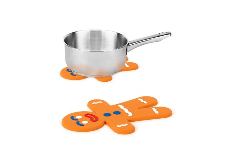 Trivet the man B25694 silicone magnetisch man panonderlegger balvi bergers peperkoeken