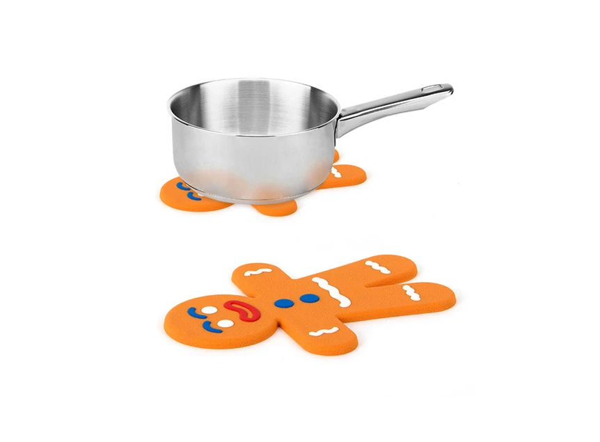 Trivet the man B25694 silicone magnetisch man panonderlegger balvi bergers peperkoeken