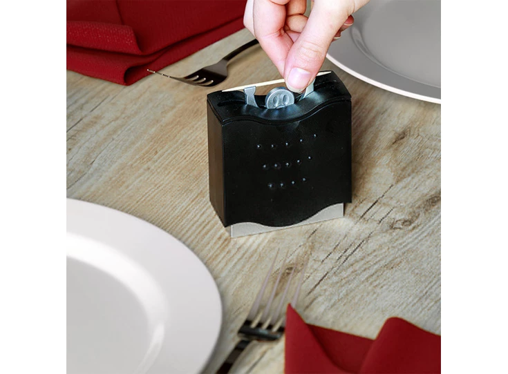 Pick a boo magisch hygiënisch balvi bergers b24215 tandenstokerhouder toothpickholder plastic help