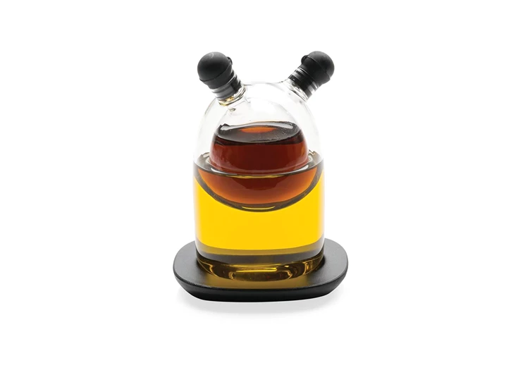 Orbit 2.0 olie en azijnset glas mondgeblazen xd design bergers xd262360 oil and vinegar set