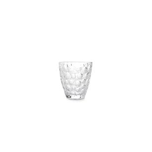Bubble glas- 0,22l- transparant- set4