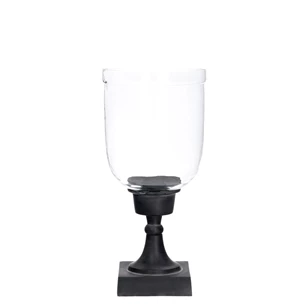 49319 Jolipa J-Line Windlicht op zwarte voet M