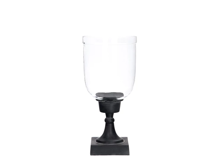 49319 Jolipa J-Line Windlicht op zwarte voet M