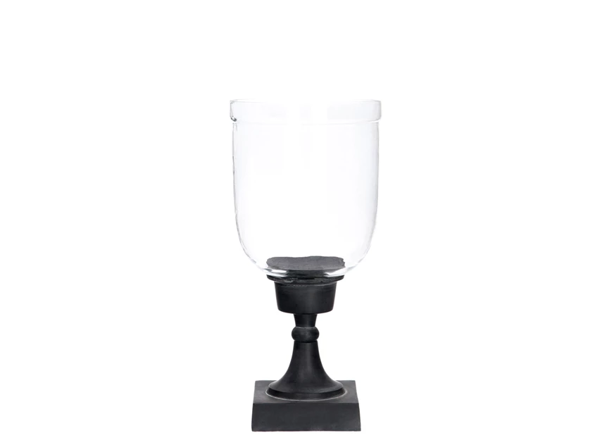 49319 Jolipa J-Line Windlicht op zwarte voet M