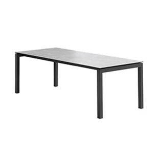 Julia eettafel mobliberica keramiek roestvrij staal verlengbaar verlengtafel woonkamer spaans design