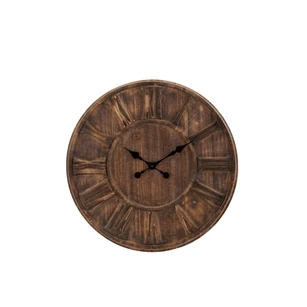 2912 J-line Jolipa klok hout schijf L