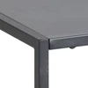 88845 newton nachttafel bijzettafel legplank zwart metaal actona detail